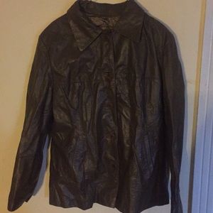 Italian leather jacket